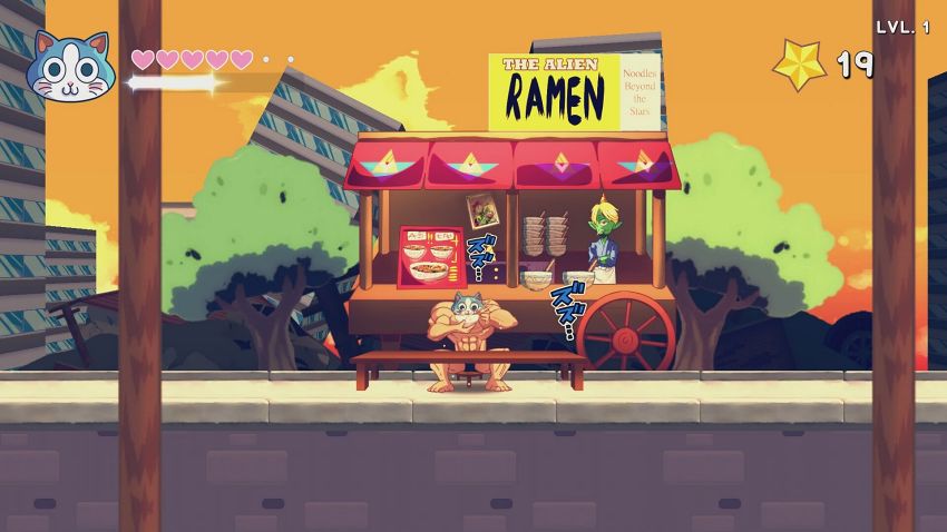 เปิดตัว KinnikuNeko: SUPER MUSCLE CAT เกม 2D Platformer สุดฮาบนคอนโซล 5 KinnikuNeko: SUPER MUSCLE CAT Announced