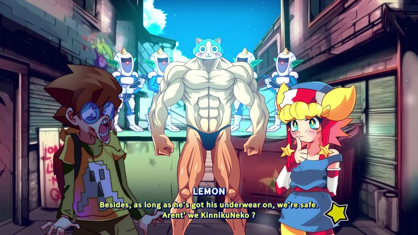 เปิดตัว KinnikuNeko: SUPER MUSCLE CAT เกม 2D Platformer สุดฮาบนคอนโซล 6 KinnikuNeko: SUPER MUSCLE CAT Announced