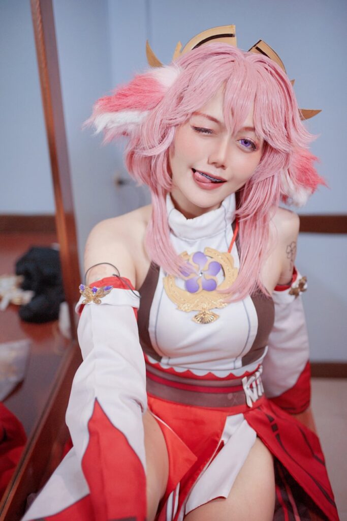 Yae Genshin Impact Cosplay by Yuukii