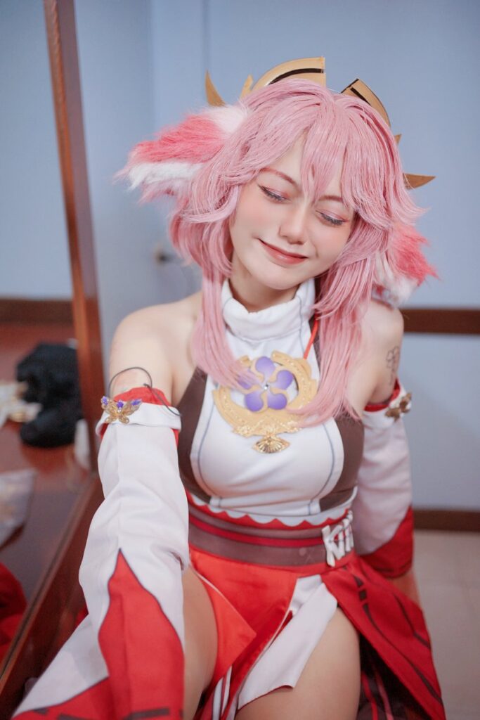 Yae Genshin Impact Cosplay by Yuukii