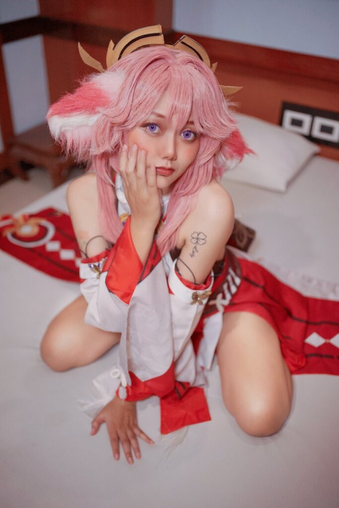 Yae Genshin Impact Cosplay by Yuukii