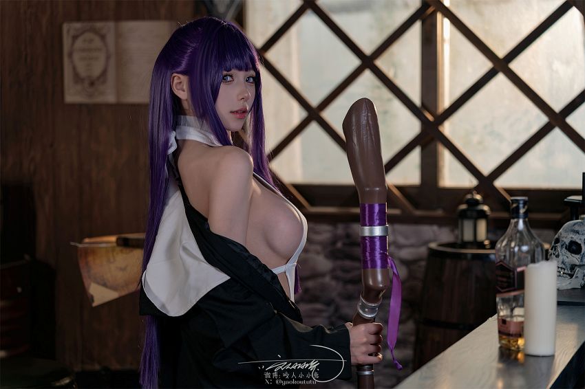 คอสเพลย์ Fern จาก Frieren: Beyond Journey's End ที่จะทำให้คุณใจสั่น 2 Fern Frieren Beyond Journey's End Cosplay by 8kcosplay