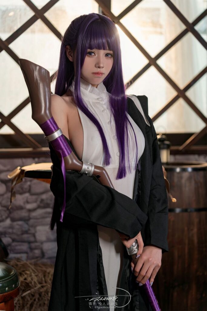 คอสเพลย์ Fern จาก Frieren: Beyond Journey's End ที่จะทำให้คุณใจสั่น 3 Fern Frieren Beyond Journey's End Cosplay by 8kcosplay