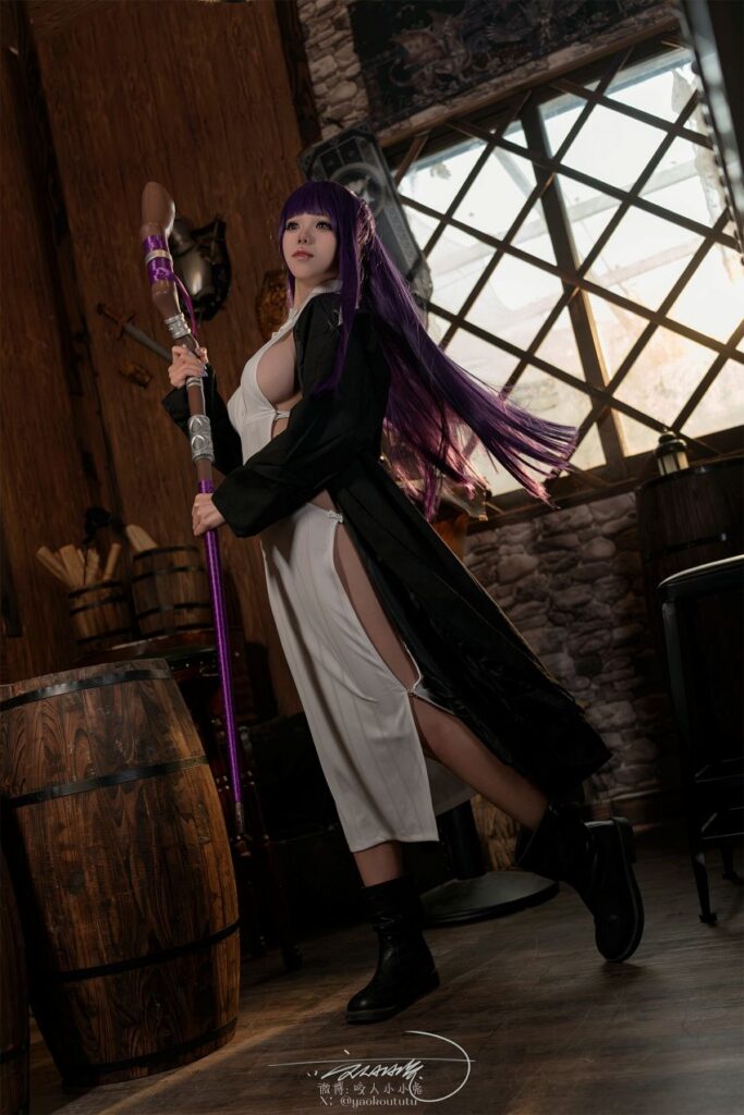 คอสเพลย์ Fern จาก Frieren: Beyond Journey's End ที่จะทำให้คุณใจสั่น 4 Fern Frieren Beyond Journey's End Cosplay by 8kcosplay