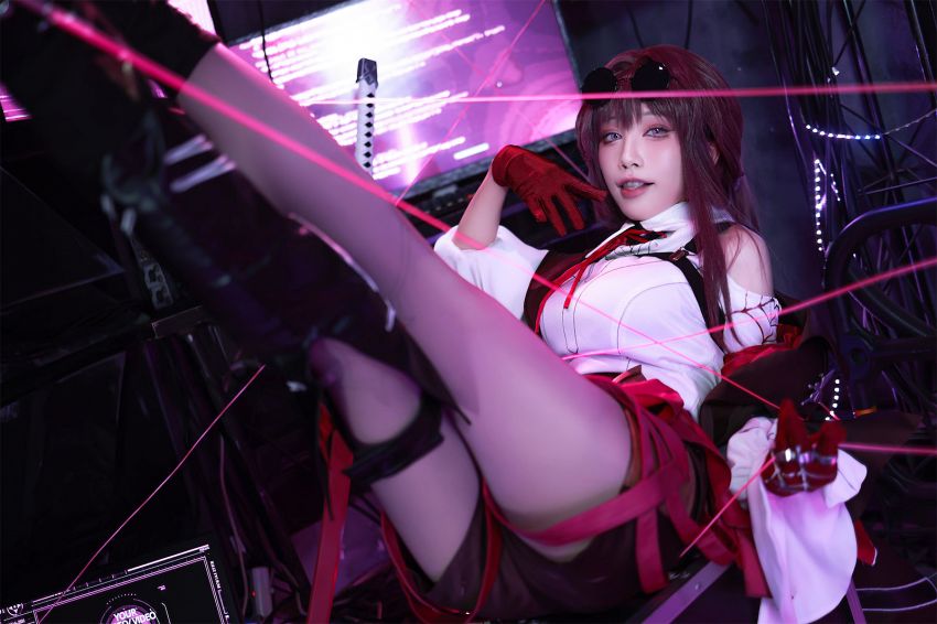 เจ๊ Aqua แปลงโฉมเป็น Kafka จาก Honkai: Star Rail 5 Kafka Honkai: Star Rail Cosplay by Aqua