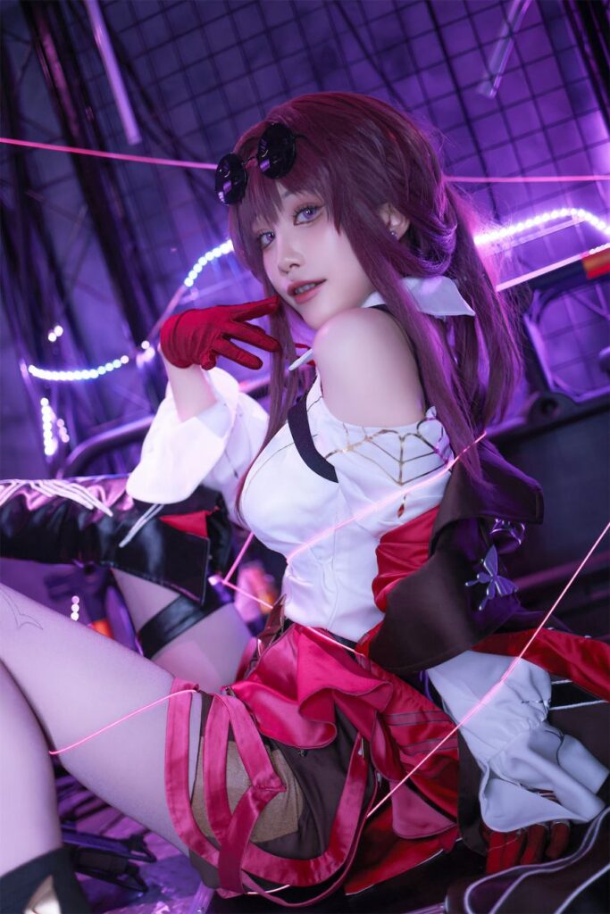 เจ๊ Aqua แปลงโฉมเป็น Kafka จาก Honkai: Star Rail 6 Kafka Honkai: Star Rail Cosplay by Aqua