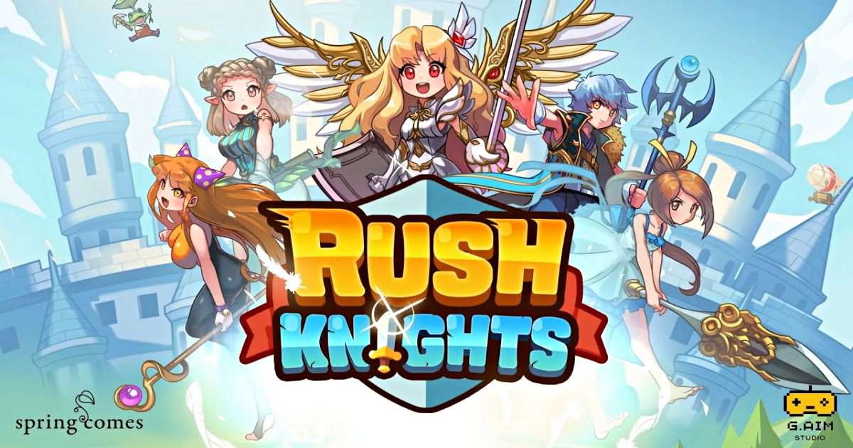 Rush! Knights : Idle RPG เกมมือถือแนว RPG เล่นอัตโนมัติสบาย ๆ 1 Rush Knights-feature