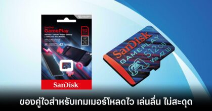 SanDisk GamePlay microSD-Review Feature
