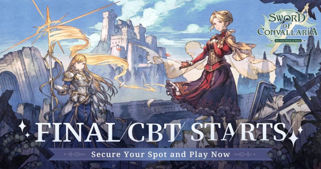 เกมมือถือน่าเล่นประจำสัปดาห์นี้ (28 มิถุนายน 2567) 40 Sword of Convallaria-Final CBT Feature