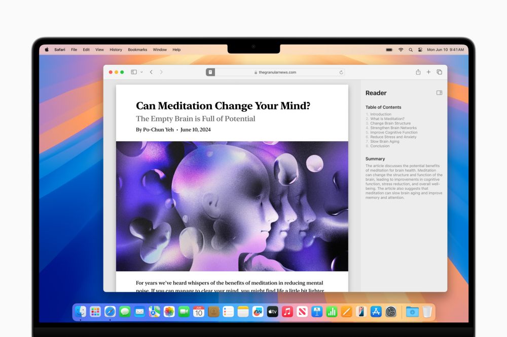 macOS Sequoia ยกระดับการทำงานและระบบอัจฉริยะบน Mac ไปอีกขั้น 18 macOS Sequoia ยกระดับการทำงานและระบบอัจฉริยะบน Mac ไปอีกขั้น
