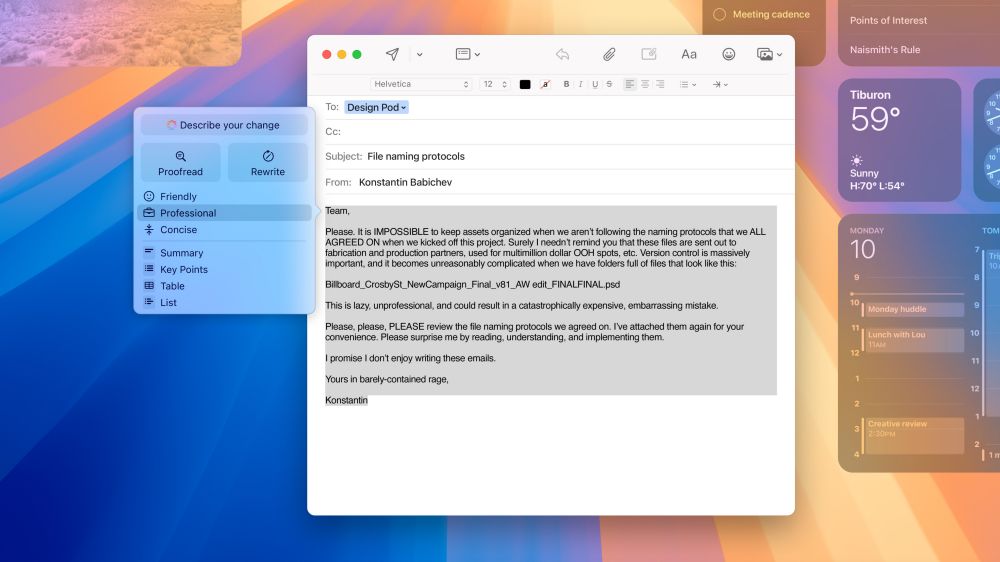 macOS Sequoia ยกระดับการทำงานและระบบอัจฉริยะบน Mac ไปอีกขั้น 8 macOS Sequoia ยกระดับการทำงานและระบบอัจฉริยะบน Mac ไปอีกขั้น