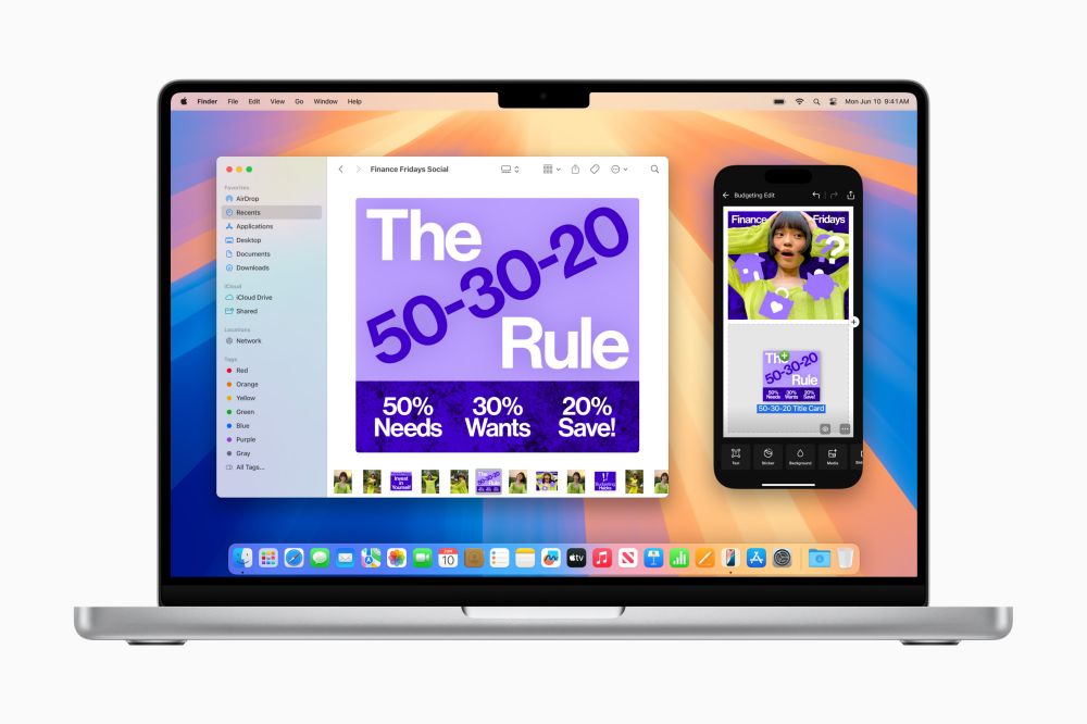 macOS Sequoia ยกระดับการทำงานและระบบอัจฉริยะบน Mac ไปอีกขั้น 3 macOS Sequoia ยกระดับการทำงานและระบบอัจฉริยะบน Mac ไปอีกขั้น
