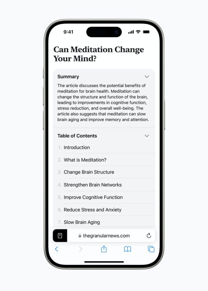 iOS 18 ทำให้ iPhone เป็นส่วนตัว มากความสามารถ และฉลาดยิ่งกว่าที่เคย