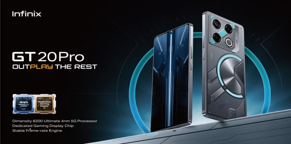 พร้อมแซงทุกสนามแข่ง! Infinix เปิดตัว GT 20 Pro 5G เกมมิ่งโฟนที่รองรับ 120 FPS 2 พร้อมแซงทุกสนามแข่ง! Infinix เปิดตัว GT 20 Pro 5G เกมมิ่งโฟนที่รองรับ 120 FPS