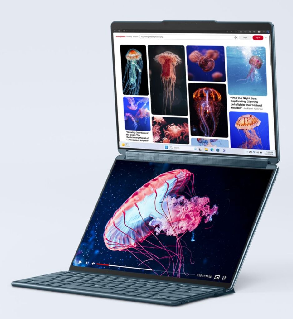 เลอโนโว เปิดให้ค้นพบประสิทธิภาพอันไร้ข้อจำกัดจาก Lenovo Yoga Book 9i เจนเนอเรชันใหม่ล่าสุด