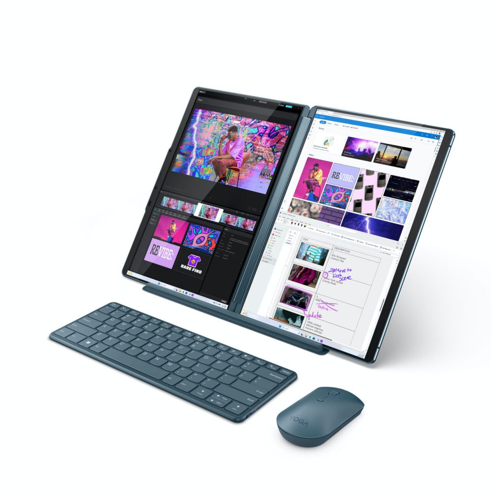 เลอโนโว เปิดให้ค้นพบประสิทธิภาพอันไร้ข้อจำกัดจาก Lenovo Yoga Book 9i เจนเนอเรชันใหม่ล่าสุด
