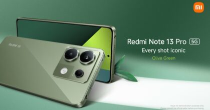 Redmi Note 13 Pro 5G ให้คุณโดดเด่นไปกับสีใหม่ 'Olive Green'