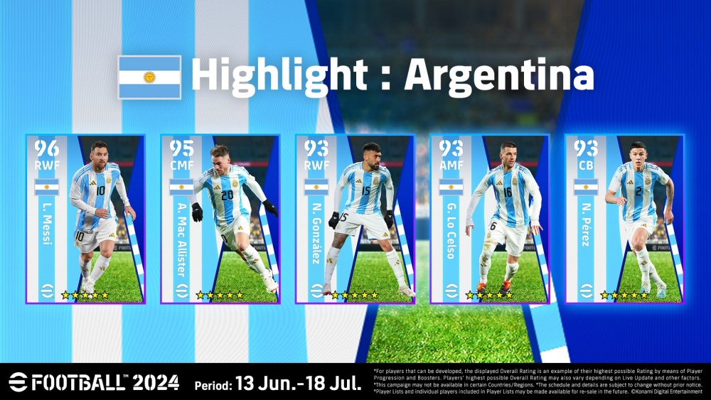eFootball™ ได้เตรียมความพร้อมสำหรับฟุตบอลฤดูร้อนซีซั่นที่ 7: KING OF THE CONTINENT 4 eFootball™ ได้เตรียมความพร้อมสำหรับฟุตบอลฤดูร้อนซีซั่นที่ 7: KING OF THE CONTINENT