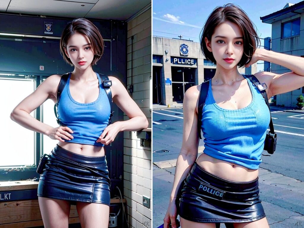 แฟนอาร์ต Jill Valentine จาก Resident Evil แบบคนจริง 2 แฟนอาร์ต Jill Valentine จาก Resident Evil แบบคนจริง