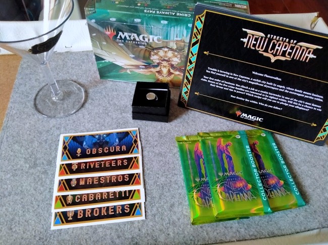พาแกะกล่องชุดการ์ดล่าสุดจาก MTG ในชื่อ Streets of New Capenna 4 พาแกะกล่องชุดการ์ดล่าสุดจาก MTG ในชื่อ Streets of New Capenna