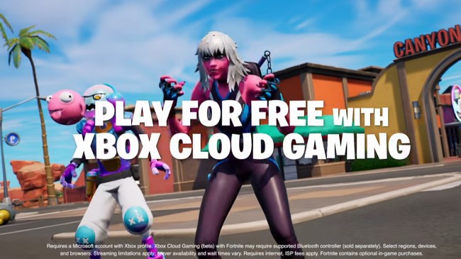 Fortnite รองรับการเล่นผ่าน Xbox Cloud Gaming เรียบร้อย 2 Fortnite รองรับการเล่นผ่าน Xbox Cloud Gaming เรียบร้อย