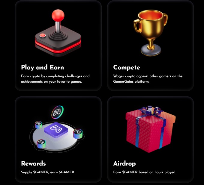 GamerGains เตรียมเปิดตัวแพลตฟอร์มสำหรับเกม P2E ภายในปีนี้ 2 GamerGains เตรียมเปิดตัวแพลตฟอร์มสำหรับเกม P2E ภายในปีนี้