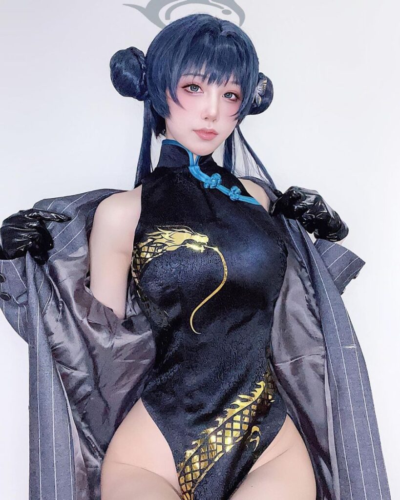 水淼Aqua เจ้าแม่คอสเพลย์เซ็กซี่แปลงโฉมเป็น Kisaki จาก Blue Archive 2 水淼Aqua เจ้าแม่คอสเพลย์เซ็กซี่แปลงโฉมเป็น Kisaki จาก Blue Archive