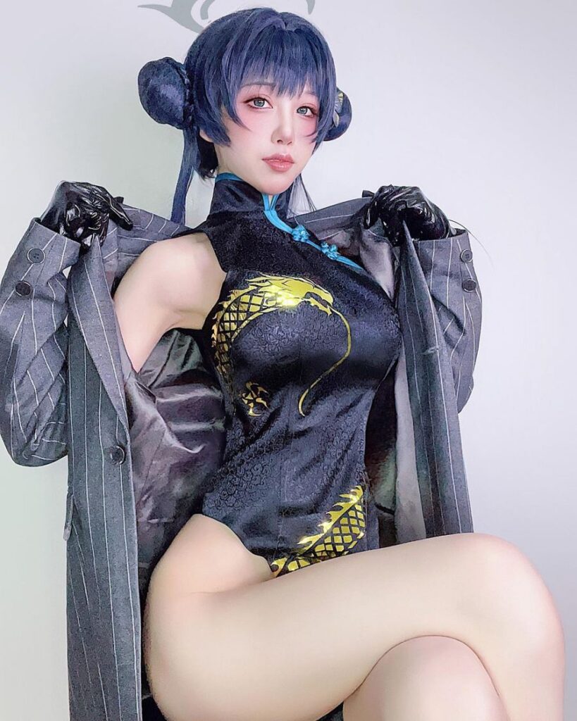 水淼Aqua เจ้าแม่คอสเพลย์เซ็กซี่แปลงโฉมเป็น Kisaki จาก Blue Archive 3 水淼Aqua เจ้าแม่คอสเพลย์เซ็กซี่แปลงโฉมเป็น Kisaki จาก Blue Archive