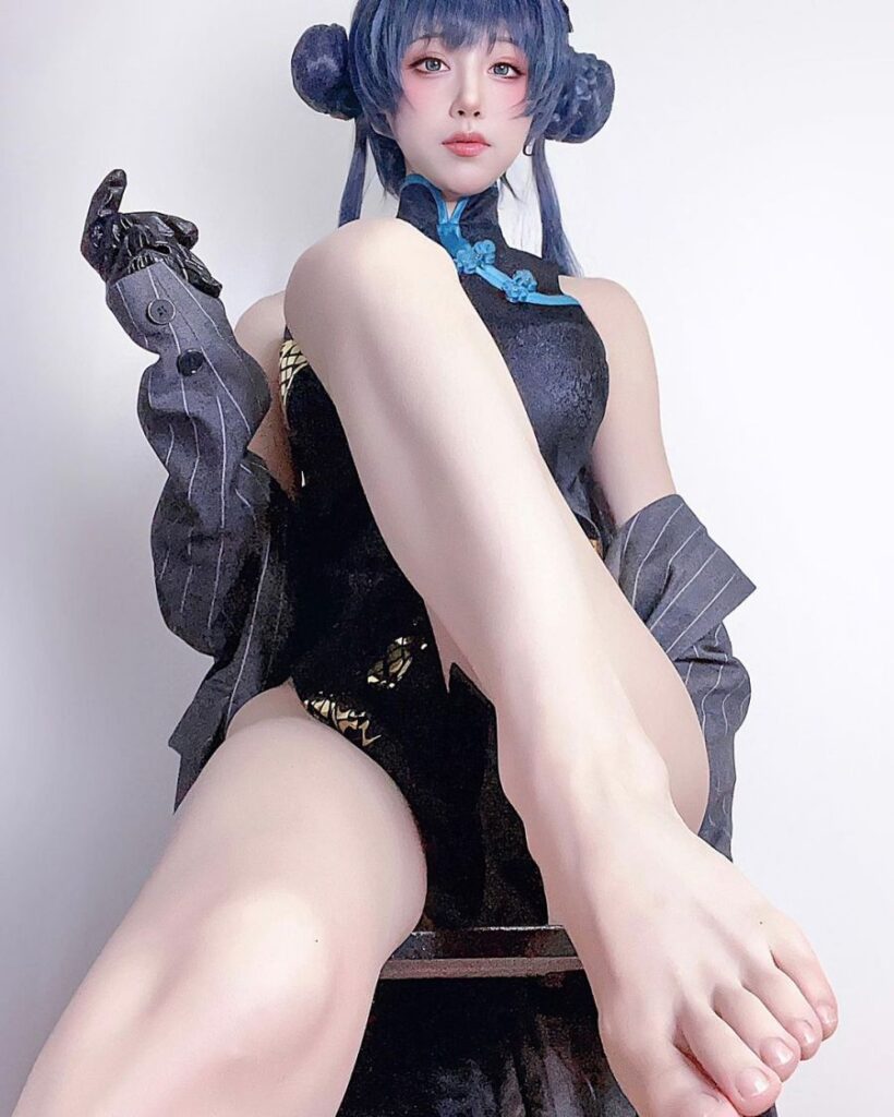 水淼Aqua เจ้าแม่คอสเพลย์เซ็กซี่แปลงโฉมเป็น Kisaki จาก Blue Archive 4 水淼Aqua เจ้าแม่คอสเพลย์เซ็กซี่แปลงโฉมเป็น Kisaki จาก Blue Archive