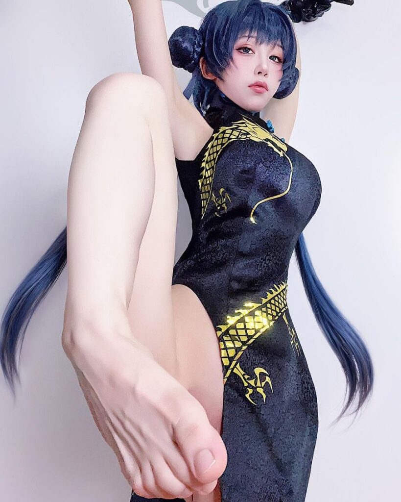 水淼Aqua เจ้าแม่คอสเพลย์เซ็กซี่แปลงโฉมเป็น Kisaki จาก Blue Archive 5 水淼Aqua เจ้าแม่คอสเพลย์เซ็กซี่แปลงโฉมเป็น Kisaki จาก Blue Archive
