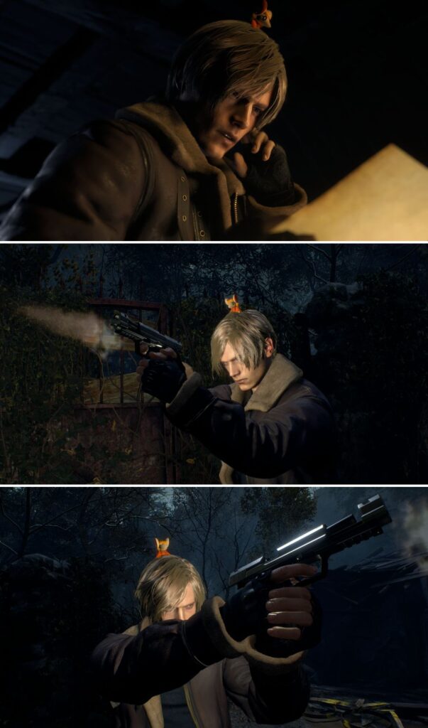 ม็อด RE4 Remake เปลี่ยน Ashley ให้กลายเป็นหนูเกาะหัว Leon