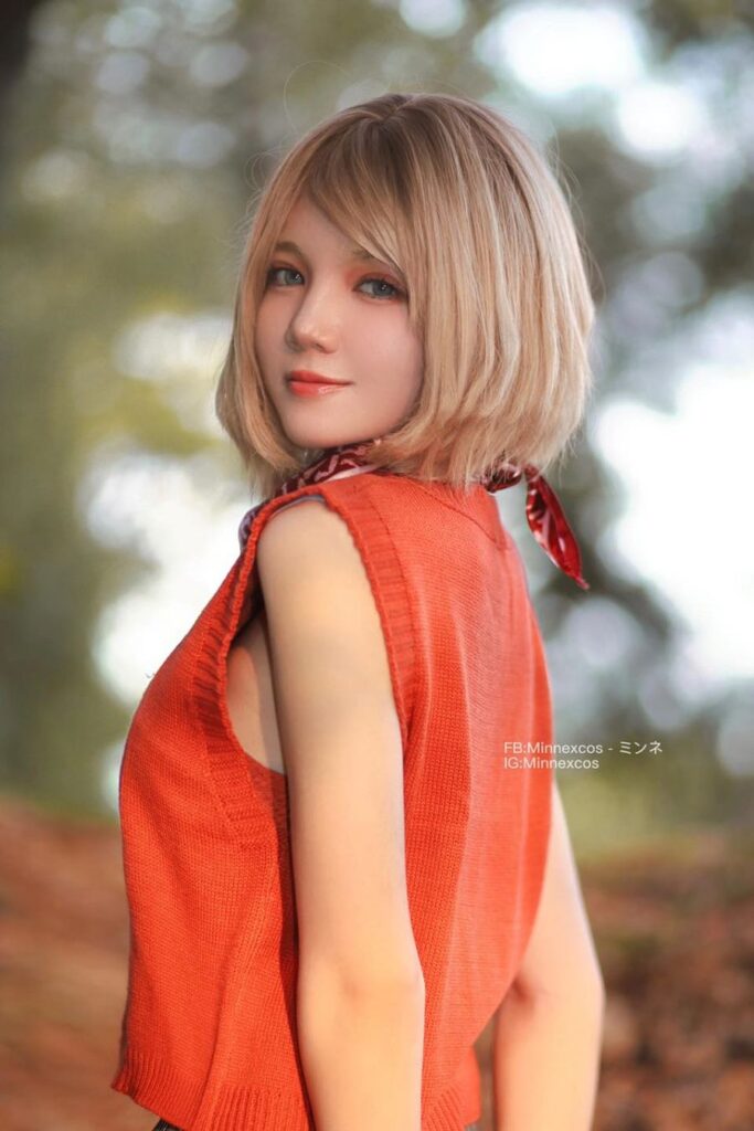 คุณมินเนะแปลงโฉมเป็น Ashley จาก RE4 Remake ได้น่ารักโดนใจ 3 คุณมินเนะแปลงโฉมเป็น Ashley จาก RE4 Remake ได้น่ารักโดนใจ