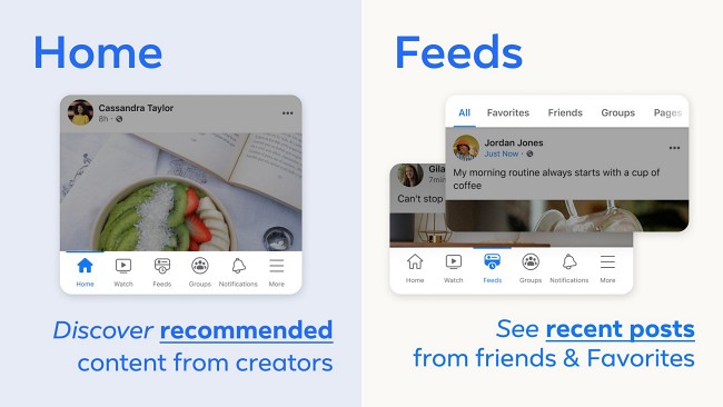 Facebook ปรับการแสดงผลหน้าฟีดใหม่อีกครั้ง 2 Facebook ปรับการแสดงผลหน้าฟีดใหม่อีกครั้ง