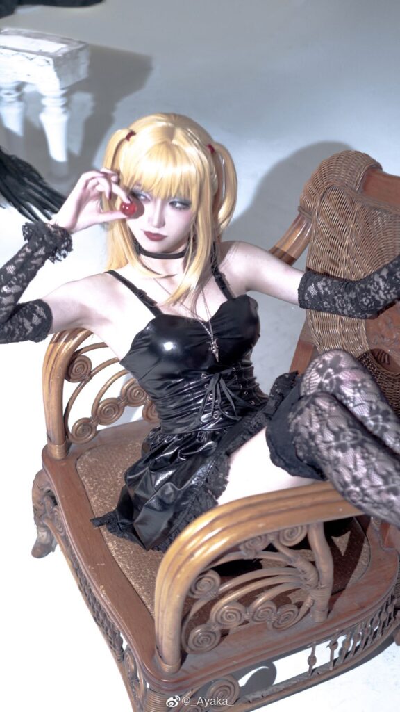 Ayaka แปลงโฉมเป็น Misa จาก Death Note 6 Ayaka แปลงโฉมเป็น Misa จาก Death Note
