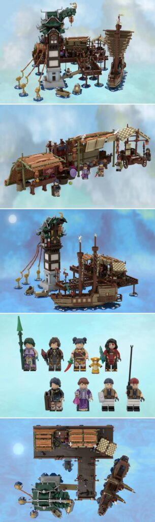 แฟน Genshin Impact โชว์ไอเดีย LEGO เมือง Liyue