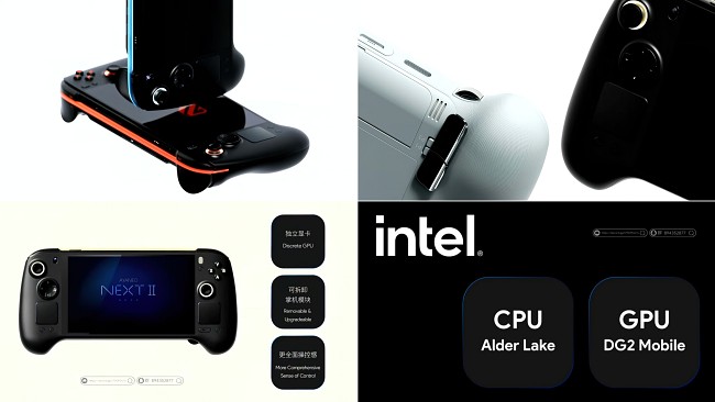 AYANEO Next II เครื่องเล่นเกมพกพารุ่นแรกที่มาพร้อมชิปกราฟิกรุ่นใหม่จาก Intel 2 AYANEO Next II เครื่องเล่นเกมพกพารุ่นแรกที่มาพร้อมชิปกราฟิกรุ่นใหม่จาก Intel