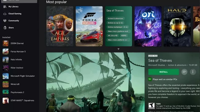 Xbox App for Windows เพิ่มฟีเจอร์แจ้งเตือนก่อนดาวน์โหลดว่าเครื่องเล่นได้หรือไม่ 2 Xbox App for Windows เพิ่มฟีเจอร์แจ้งเตือนก่อนดาวน์โหลดว่าเครื่องเล่นได้หรือไม่