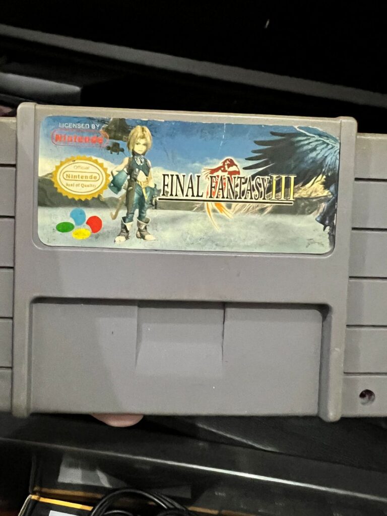 ผู้เล่นพบตลับเกม Final Fantasy ที่มึนที่สุดในโลก 2 ผู้เล่นพบตลับเกม Final Fantasy ที่มึนที่สุดในโลก