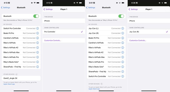 iOS 16 อาจรองรับการใช้งานร่วมกับจอยของ Nintendo Switch 2 iOS 16 อาจรองรับการใช้งานร่วมกับจอยของ Nintendo Switch
