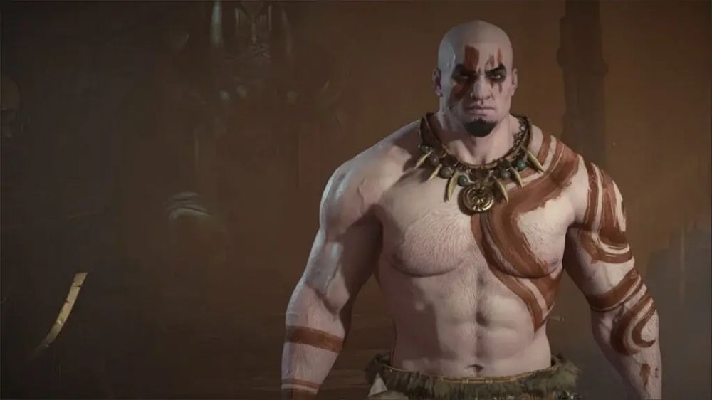 ผู้เล่นสร้างตัวละคร Kratos ใน Diablo IV Beta