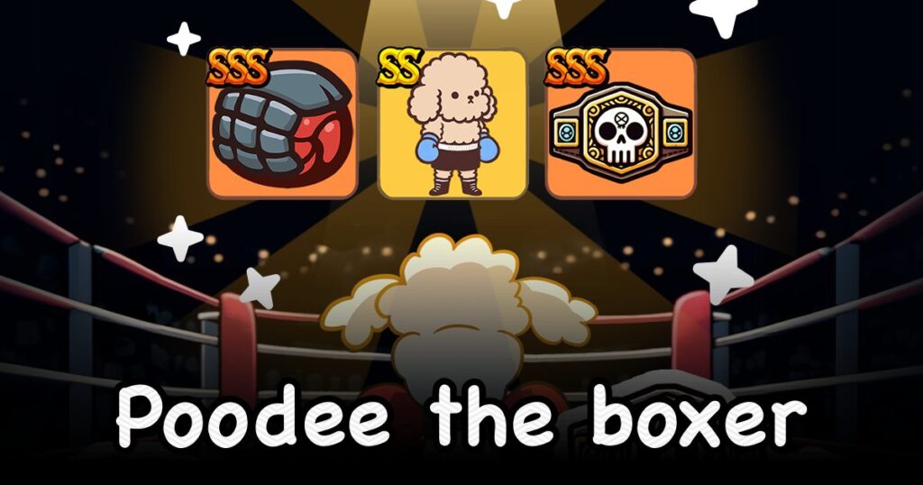 Poodee the boxer