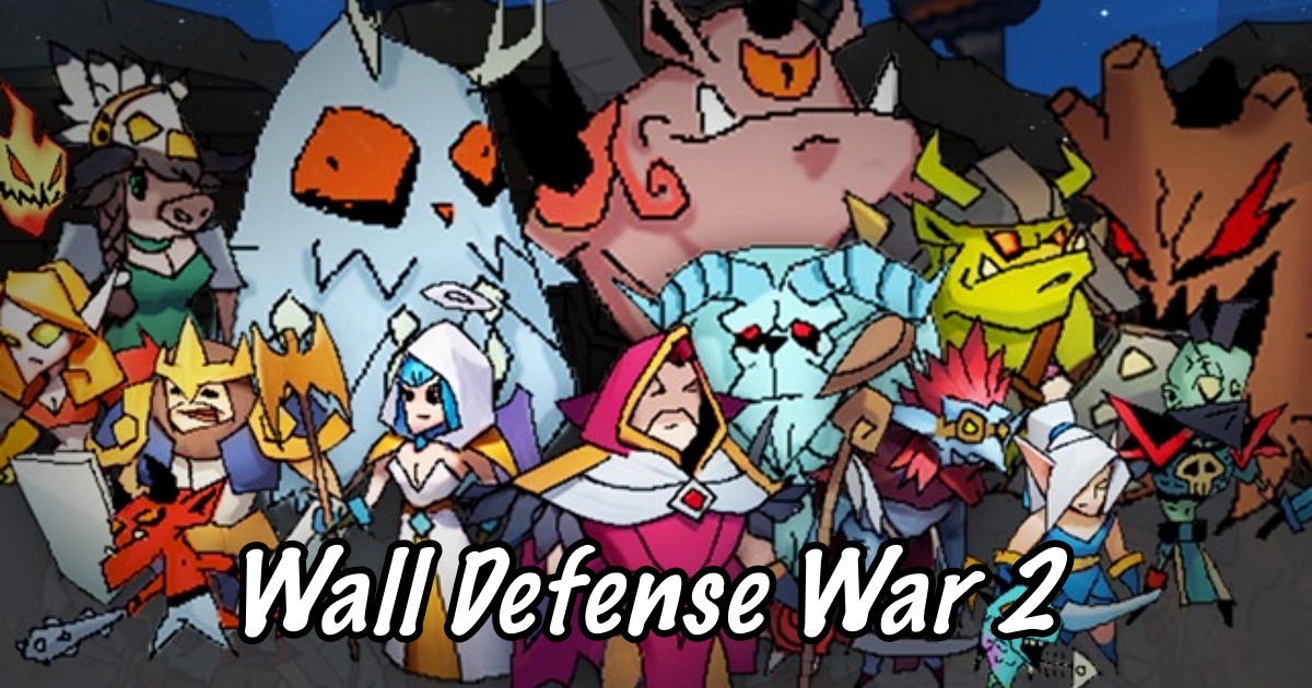 Wall Defense War 2:New World เปิดให้บริการบนสโตร์ไทยแล้ว 1 Wall Defense War 2