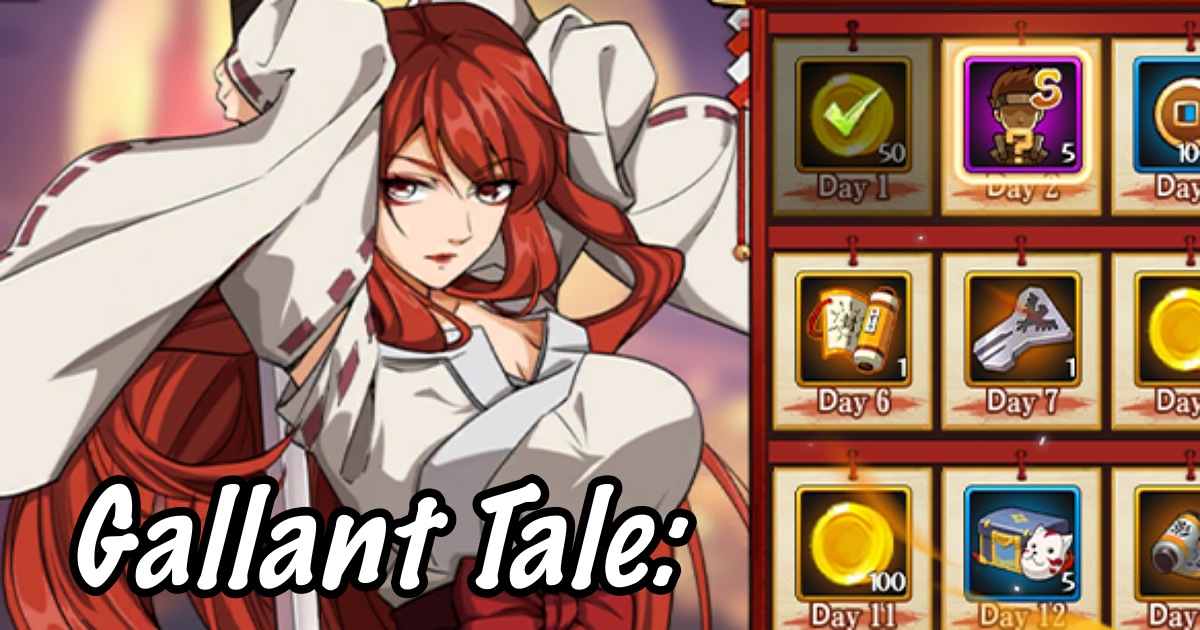 Gallant Tale: Ninja Morality เปิดให้บริการบนสโตร์ไทยแล้ว 1 Gallant Tale
