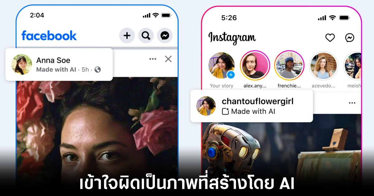 ช่างภาพไม่พอใจป้ายกำกับ Made with AI บนแพลตฟอร์มของ Meta 1 meta-made-with-ai-label-mistake