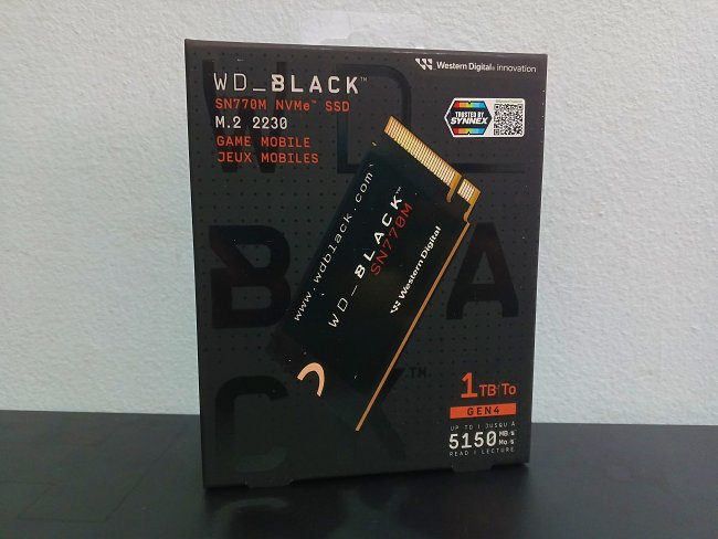 [รีวิว] WD_BLACK SN770M NVMe SSD M.2230 สำหรับ Handheld Device
