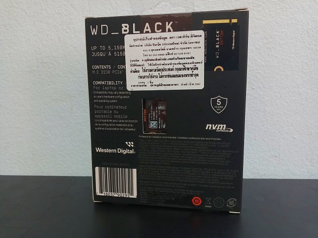 [รีวิว] WD_BLACK SN770M NVMe SSD M.2230 สำหรับ Handheld Device