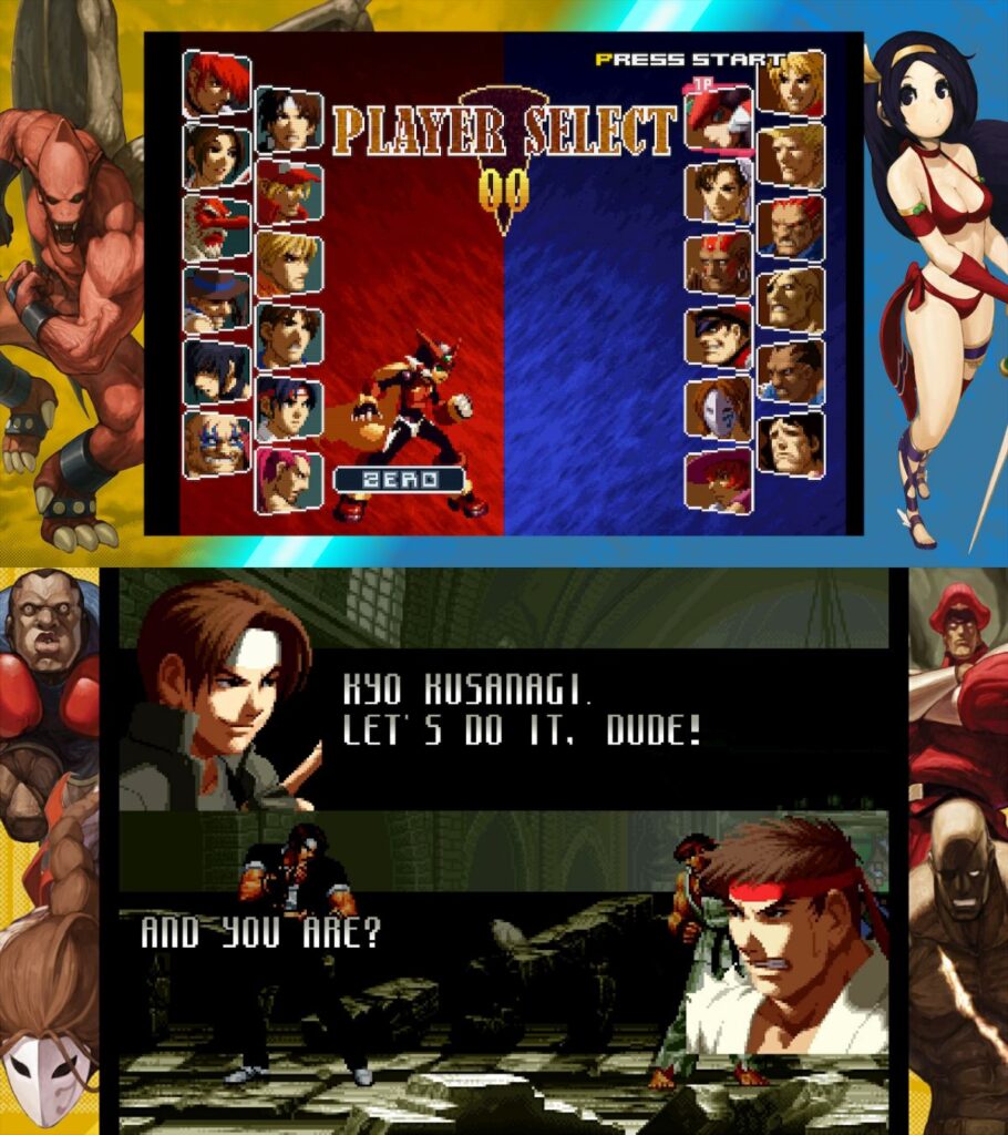 SNK vs. Capcom: SVC Chaos เกม