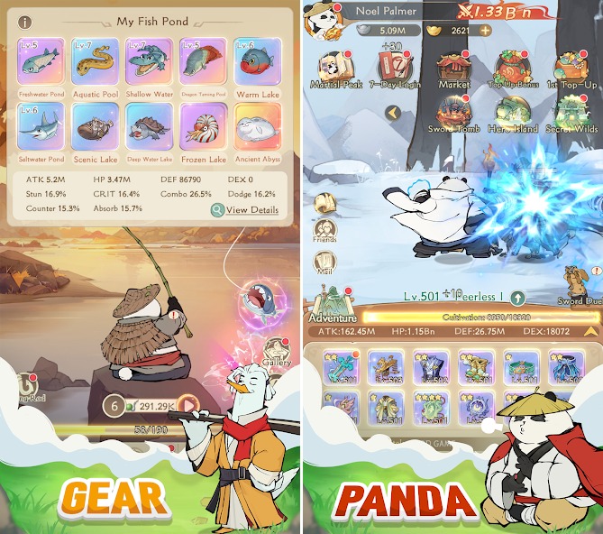 Legend of Panda เปิดให้บริการบนสโตร์ต่างประเทศแล้ว 7 Legend of Panda เปิดให้บริการบนสโตร์ต่างประเทศแล้ว