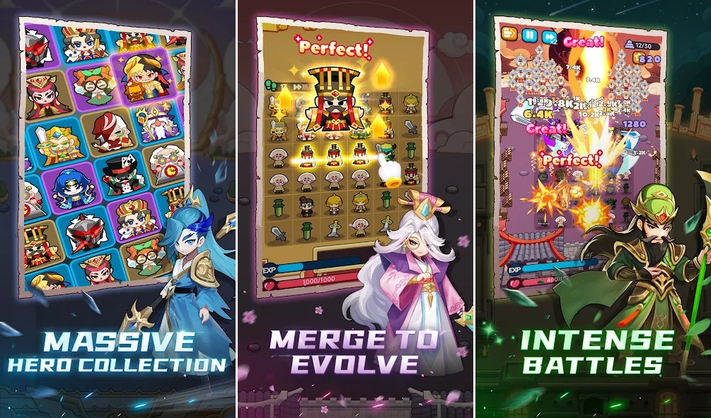Merge Hero: Evolve เปิดให้ให้บริการทั้ง iOS/Android บนสโตร์ไทยแล้ว 4 Merge Hero