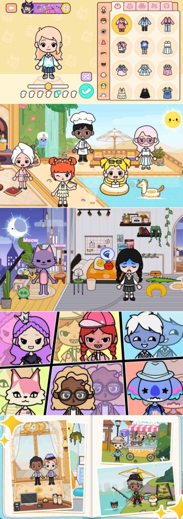 Mia World - Makeover Life เปิดให้เล่นบน Android หุ่นเขียวแล้ว 3 Mia World